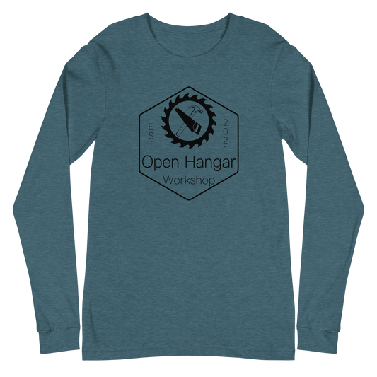 Open Hangar Logo Long Sleeve Light image 0